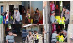 Kasat Binmas Polres Nias Selatan Salurkan Bantuan Sosial kepada Warga Disabilitas