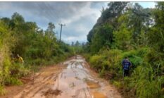 Masyarakat Desa Resang Kecewa, Janji Pembangunan Jalan dari Pemkab Lingga Belum Ada Kejelasan