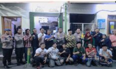 Kapolres Metro Jakarta Barat Kunjungi Pos Satkamling Tambora, Perkuat Sinergitas Jaga Keamanan