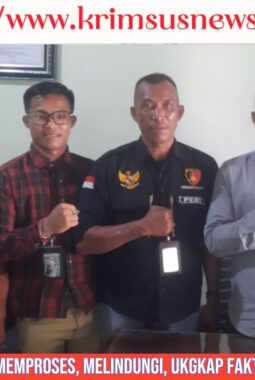 Kades Suratmin Sambut Silaturahmi Media Krimsus News TV, Sampaikan Aspirasi Pembangunan Jalan Desa Kandangan