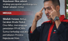 GM-PON Tanggapi Penolakan PP-HCMNI Sumut, Silsilah Halawa : Pemekaran Kepulauan Nias Bukan Mimpi Kosong