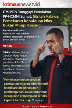 GM-PON Tanggapi Penolakan PP-HCMNI Sumut, Silsilah Halawa : Pemekaran Kepulauan Nias Bukan Mimpi Kosong