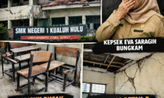 Kejanggalan Fisik Bangunan SMK Negeri 1 Kualuh Hulu Disorot, Kepsek Bungkam Saat Dikonfirmasi