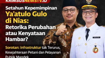 Satu Tahun Kepemimpinan Ya’atulo Gulo: Antara Retorika Perubahan dan Realita di Lapangan
