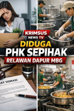 Diduga PHK Sepihak Tanpa Prosedur, Kuasa Hukum Relawan Dapur MBG Gunungsitoli, Layangkan Somasi.
