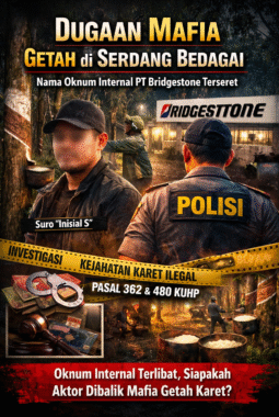 Dugaan Mafia Getah di Serdang Bedagai, Nama Oknum Internal PT Bridgestone Terseret