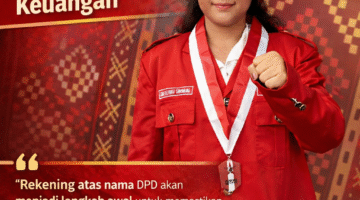 DPD GMNI Sumut Resmi Tetapkan Lydia Elfrida Sihombing sebagai Bendahara, Tegaskan Komitmen Transparansi Keuangan
