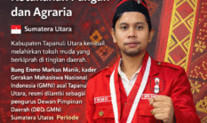 Enmo Markus Manik Resmi Dilantik Jadi Pengurus DPD GMNI Sumatera Utara 2025–2027, Siap Kawal Isu Ketahanan Pangan dan Agraria