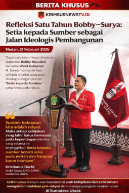 Refleksi Satu Tahun Bobby–Surya: Setia kepada Sumber sebagai Jalan Ideologis Pembangunan