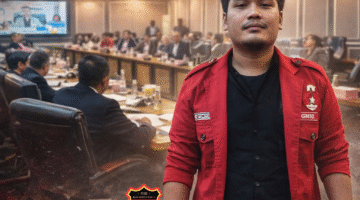 Suarakan Aspirasi Petani Padang Halaban, Ketua DPC GMNI Labuhanbatu Hadiri RDP di Komisi XIII DPR RI