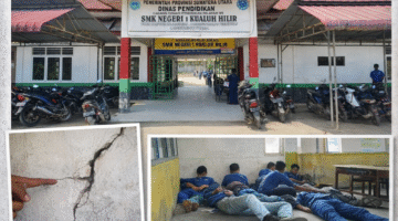 Diduga Bangunan Retak dan Disiplin Longgar, SMKN 1 Kualuh Hilir Disorot Publik