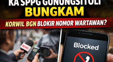 Tindak Lanjut: KA SPPG MBG Gunungsitoli Bungkam, Korwil BGN Diduga Blokir Nomor Wartawan