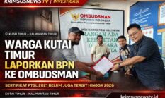 Masyarakat Kutai Timur Serahkan Tembusan Pengaduan Dugaan Maladministrasi BPN ke Ombudsman