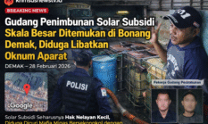Geger! Gudang Penimbunan Solar Subsidi Skala Besar Ditemukan di Bonang Demak, Diduga Libatkan Oknum Aparat