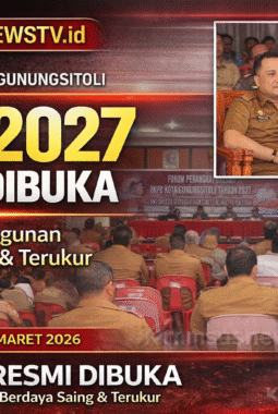 Forum Perangkat Daerah 2027 Resmi Dibuka, Pemkot Gunungsitoli Fokus Tajam pada Pembangunan Berdaya Saing