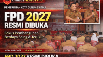 Forum Perangkat Daerah 2027 Resmi Dibuka, Pemkot Gunungsitoli Fokus Tajam pada Pembangunan Berdaya Saing
