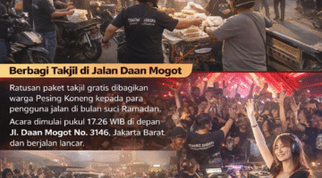 Dari Berbagi Takjil hingga Kemeriahan DJ Anya, Warga Pesing Koneng Pererat Silaturahmi