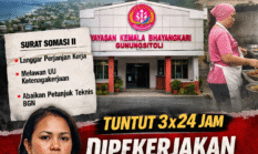 Somasi II Dilayangkan ke Yayasan Kemala Bhayangkari Gunungsitoli, PHK Sepihak Diduga Langgar UU Ketenagakerjaan