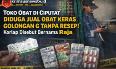 Diduga Edarkan Obat Keras Golongan G Tanpa Resep, Toko Obat di Ciputat Disorot — Korlap Disebut-sebut Bernama Raja